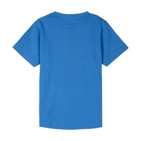 Maglia a Maniche Corte per Bambini The Avengers Azzurro