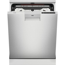 Lavastoviglie AEG FFB83816PM Acciaio 60 cm