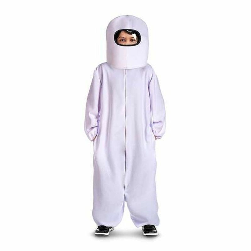 Costume per Bambini Among Us Impostor Bianco Costume per Bambini Among Us Impostor Bianco