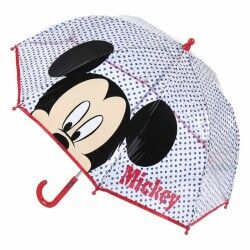 Ombrelli Mickey Mouse Rosso 100 % POE