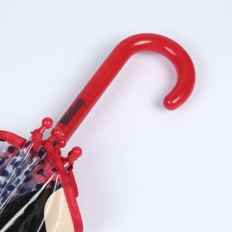 Ombrelli Mickey Mouse Rosso 100 % POE