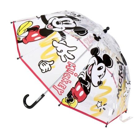 Ombrelli Mickey Mouse Trasparente Ø 71 cm