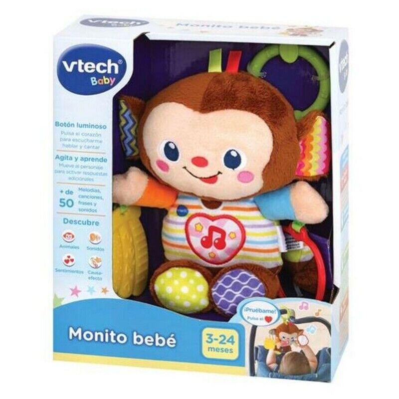Peluche di Attività per Bambini Monito Bebé Vtech (ES) Peluche di Attività per Bambini Monito Bebé Vtech (ES)