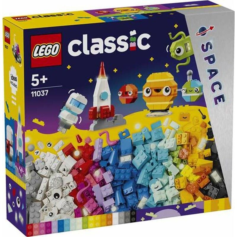 Set di Costruzioni Lego 11037 Classic Multicolore 450 Pezzi Set di Costruzioni Lego 11037 Classic Multicolore 450 Pezzi