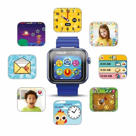 Orologio Bambini Vtech Kidizoom Smartwatch Max 256 MB Interattivo Azzurro