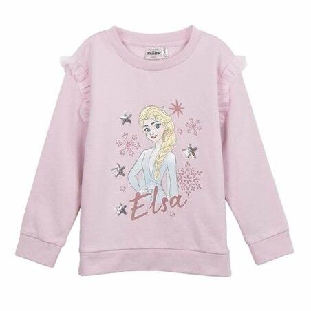 Felpa per Bambini Frozen Rosa chiaro