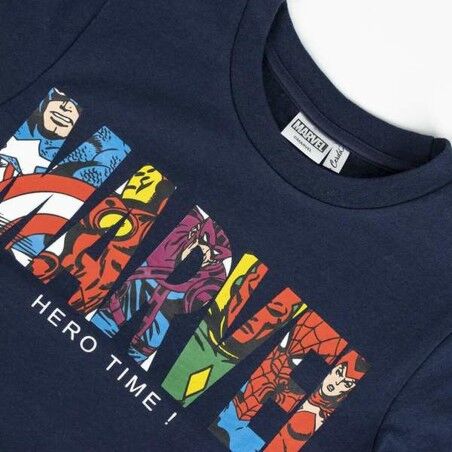 Felpa per Bambini Marvel Blu scuro