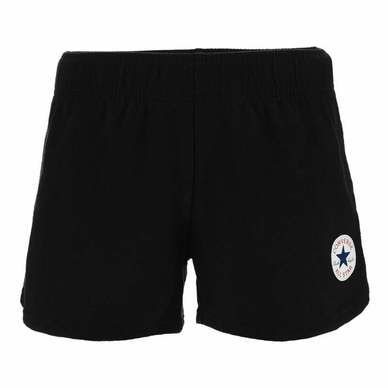 Pantaloncini Sportivi per Bambini Converse Chuck Patch Nero Pantaloncini Sportivi per Bambini Converse Chuck Patch Nero