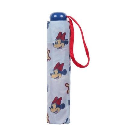 Ombrello Pieghevole Minnie Mouse Rosso (Ø 97 cm)