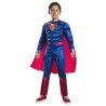 Costume per Bambini Rubies Black Line Deluxe Superman Azzurro