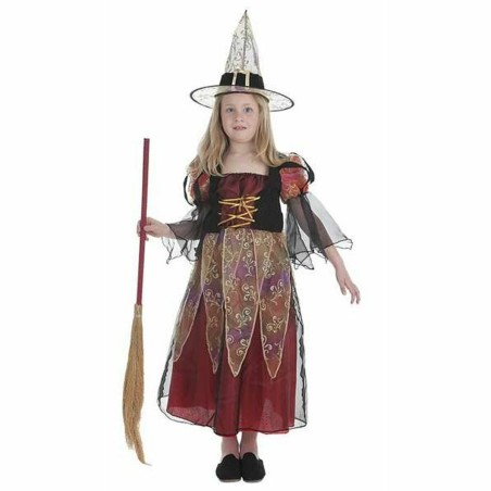 Costume per Bambini Bordeaux Strega (2 Pezzi)