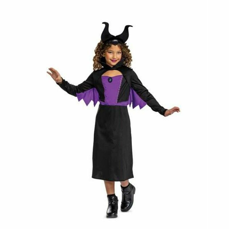 Costume per Bambini Disney Princess Malefica Classic Viola Diadema 2 Pezzi Costume per Bambini Disney Princess Malefica Classic Viola Diadema 2 Pezzi