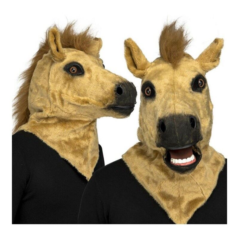 Maschera My Other Me Taglia unica Adulti Cavallo Mascella articolata
