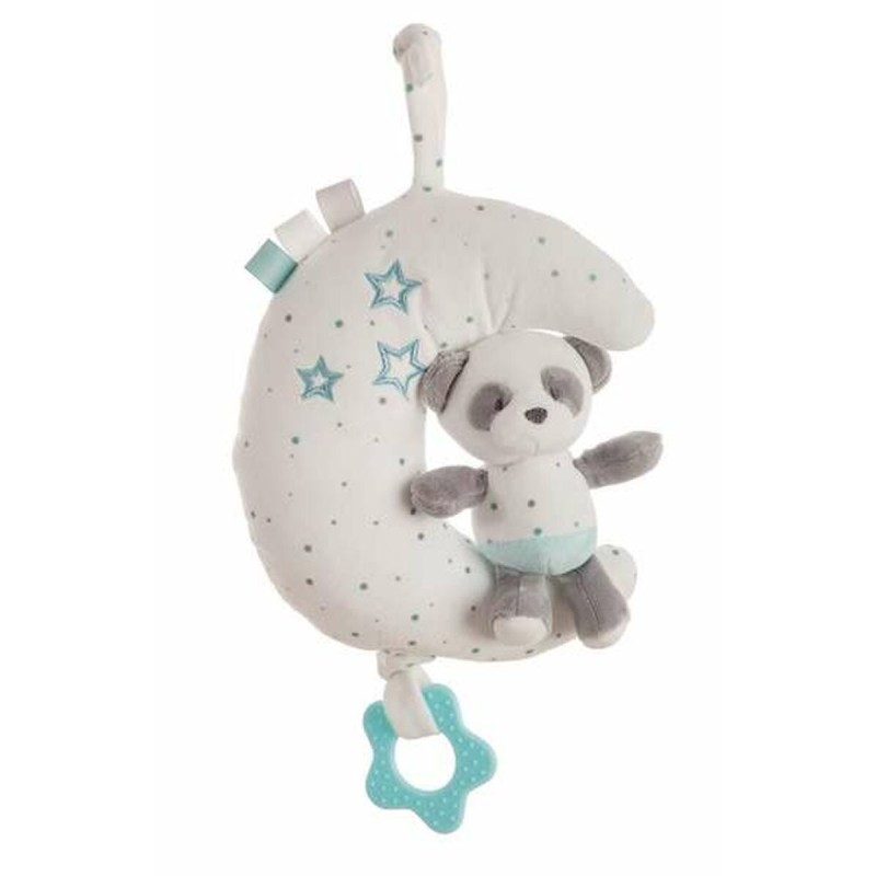 Sonaglio Musicale Baby Panda Azzurro 25 cm Luna Sonaglio Musicale Baby Panda Azzurro 25 cm Luna