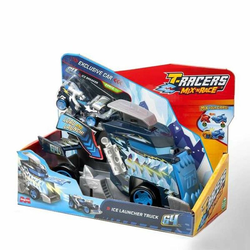 Lanciatore Magicbox Launcher Truck T-Racers Mix 'N Race 10 x 16,8 x 22,5 cm Macchina Lanciatore Magicbox Launcher Truck T-Racers Mix 'N Race 10 x 16,8 x 22,5 cm Macchina