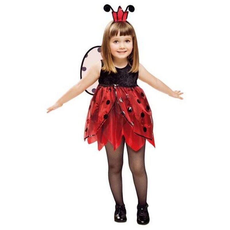 Costume per Bambini My Other Me Coccinella 1-2 anni Costume per Bambini My Other Me Coccinella 1-2 anni