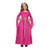 Costume per Bambini My Other Me Rosa Principessa Medievale 5-6 Anni