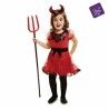 Costume per Bambini My Other Me Diavolo Donna 3-4 Anni (2 Pezzi)