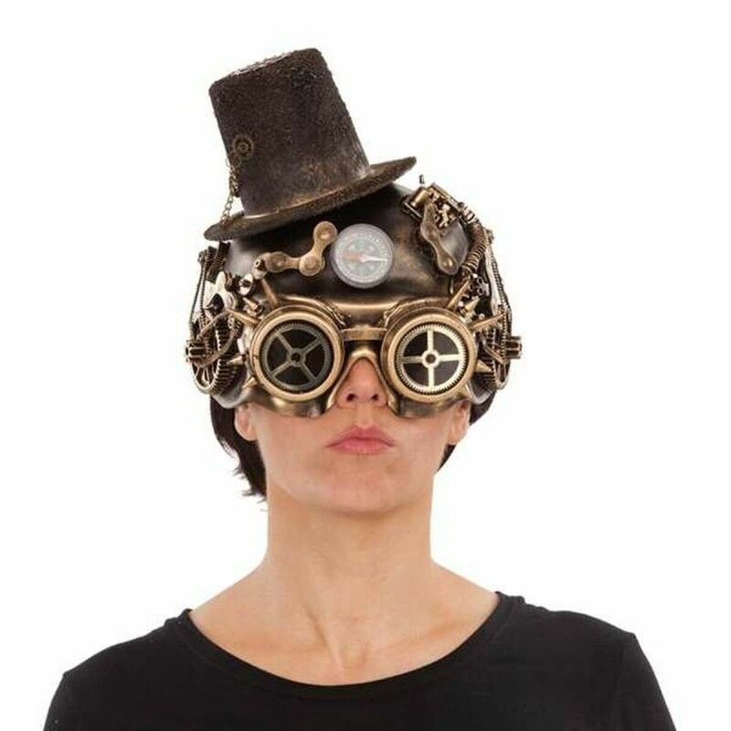 Maschera My Other Me Steampunk M Polietilene