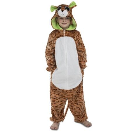 Costume per Bambini My Other Me Big Eyes Tigre 10-12 Anni Bianco