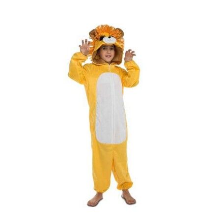 Costume per Bambini My Other Me Big Eyes Leone 10-12 Anni Bianco Nero