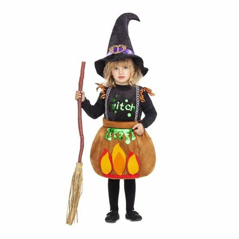 Costume per Bambini My Other Me Nero Strega S 3-4 Anni Costume per Bambini My Other Me Nero Strega S 3-4 Anni