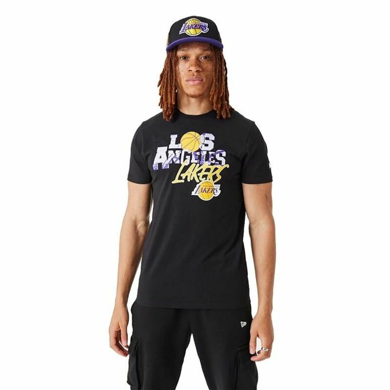 Maglia a Maniche Corte Uomo New Era NBA Infill Graphic LA Lakers Maglia a Maniche Corte Uomo New Era NBA Infill Graphic LA Lakers