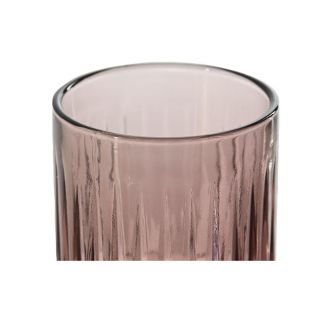Set di Bicchieri Home ESPRIT Rosa Cristallo (6 Unità)