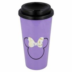 Bicchiere con Tappo Minnie Mouse 01049 (520 ml)