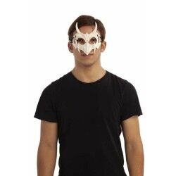 Mezza maschera My Other Me Osso Taglia unica Drago Bianco