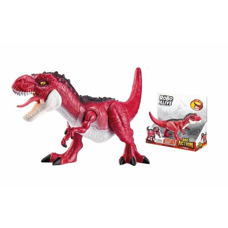 Dinosauro Zuru Robo Alive: Dino Action T- Rex Rosso Statuetta Articolata Dinosauro Zuru Robo Alive: Dino Action T- Rex Rosso Statuetta Articolata