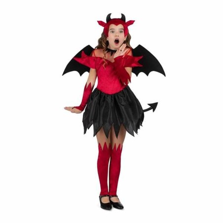 Costume per Bambini My Other Me Diavolo Donna 7-9 Anni