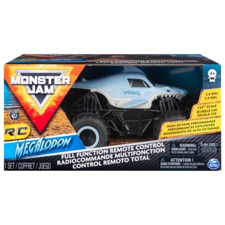 Macchinina Radiocomandata Monster Jam Megalodon 1:24