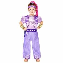 Costume per Bambini Viola 6-8 Anni