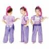 Costume per Bambini Viola 6-8 Anni