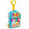 Gioco di Costruzioni con Blocchi Moltó 20 Pezzi Trolley