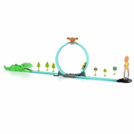 Pista da Corsa Moltó 107 cm Dinosauro 17 Pezzi