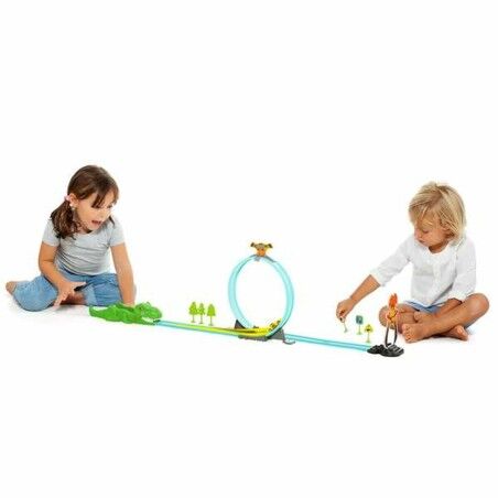 Pista da Corsa Moltó 107 cm Dinosauro 17 Pezzi