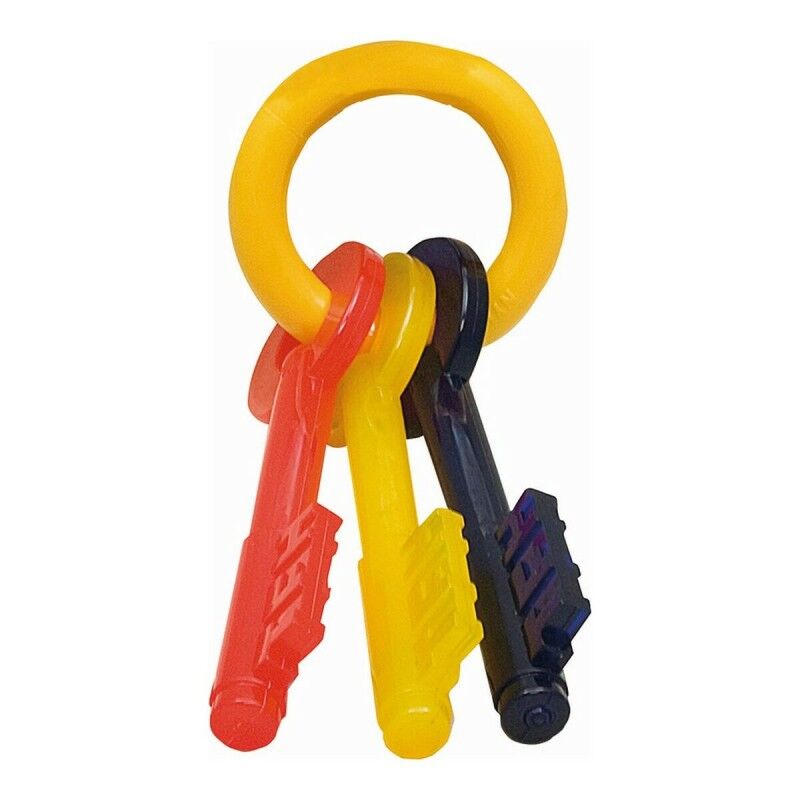 Giocattolo da mordere per cani Nylabone Chiavi Bacon Taglia L Nylon Termoplastico Cuccioli Giocattolo da mordere per cani Nylabone Chiavi Bacon Taglia L Nylon Termoplastico Cuccioli
