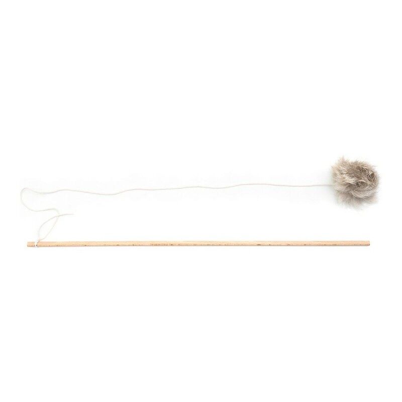 Canna per Gatti Gloria Gaudí Legno Pompon (6 cm) Canna per Gatti Gloria Gaudí Legno Pompon (6 cm)