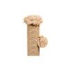 Tiragraffi per Gatti Gloria 34 x 34 x 55 cm Beige