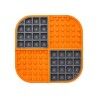 Ciotola per cani Lickimat Dog Slomo Orange polipropilene TPR