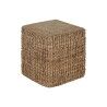 Poggiapiedi Home ESPRIT Marrone 40 x 40 x 45 cm