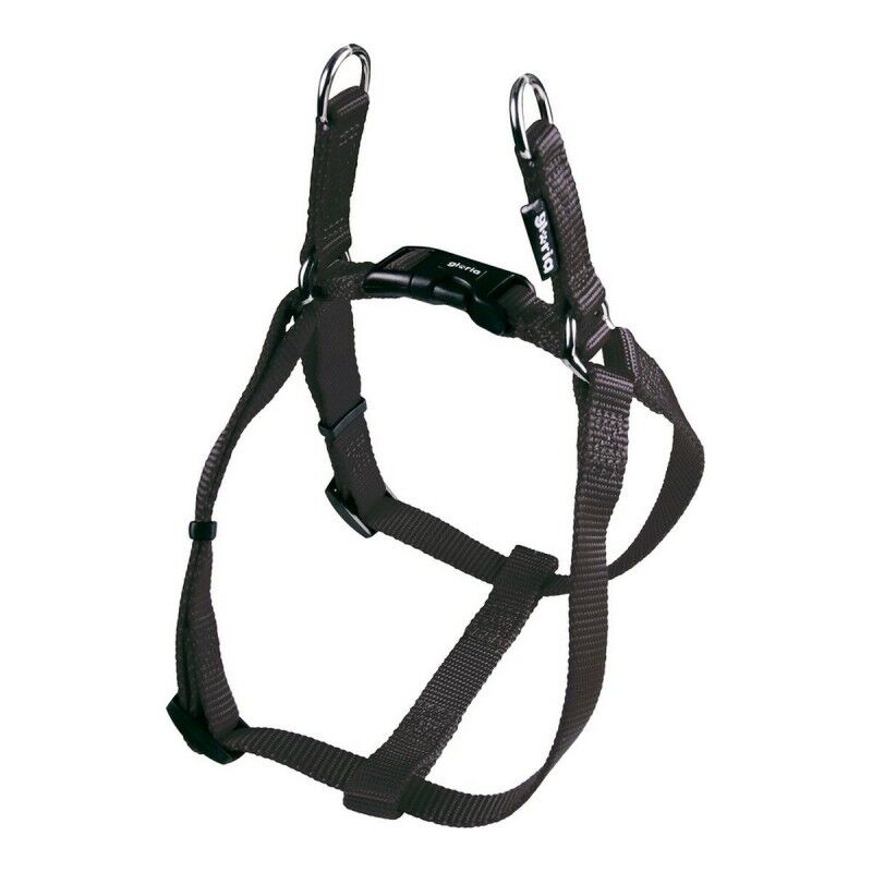 Imbracatura per Cani Gloria Liscio Regolabile 35-51 cm Nero Taglia S Imbracatura per Cani Gloria Liscio Regolabile 35-51 cm Nero Taglia S