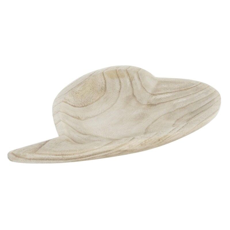 Vassoio per aperitivi DKD Home Decor Marrone Chiaro Naturale Cuore Tropicale 35 x 24 x 4 cm Vassoio per aperitivi DKD Home Decor Marrone Chiaro Naturale Cuore Tropicale 35 x 24 x 4 cm