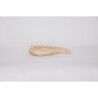 Vassoio per aperitivi DKD Home Decor Marrone Chiaro Naturale Cuore Tropicale 35 x 24 x 4 cm