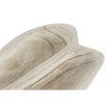 Vassoio per aperitivi DKD Home Decor Marrone Chiaro Naturale Tropicale 38 x 21 x 5 cm 30 x 21 x 5 cm