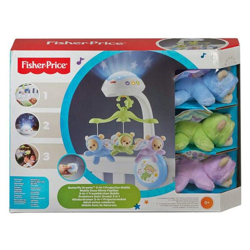 Proiettore Mobile Fisher Price Mattel CDN41 Proiettore Mobile Fisher Price Mattel CDN41