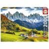 Puzzle Educa Autumn in the Dolomites 2000 Pezzi