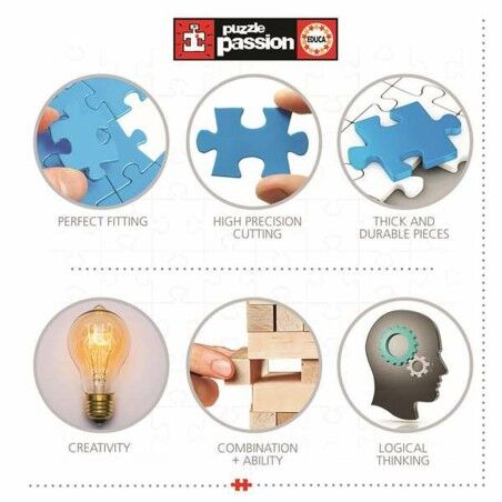 Puzzle Educa Autumn in the Dolomites 2000 Pezzi